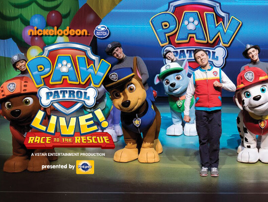 Paw Patrol Live at Des Monies Civic Center