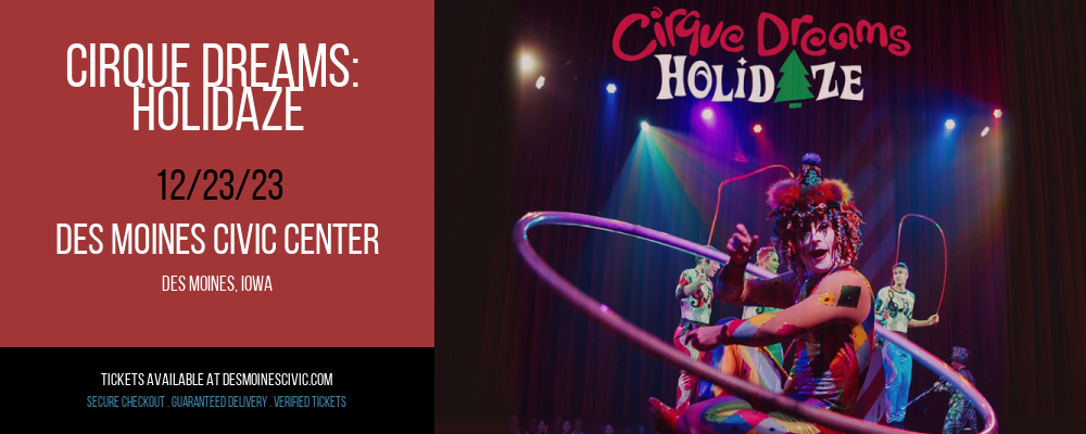 Cirque Dreams at Des Moines Civic Center